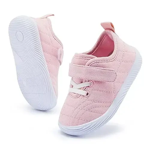 BMCiTYBM Baby Boy Girl Shoes Breathable Mesh Walking Shoes Lightweight Non-Slip Sneakers Infant First Walkers 6 9 12 18 24 Month - 3