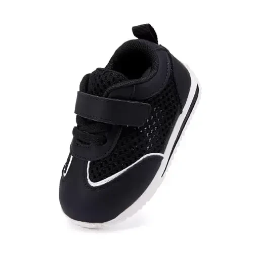 BMCiTYBM Baby Boy Girl Shoes Breathable Mesh Walking Shoes Lightweight Non-Slip Sneakers Infant First Walkers 6 9 12 18 24 Month - BMCITYBM