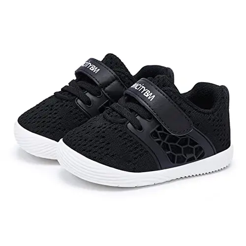 BMCiTYBM Baby Boy Girl Shoes Breathable Mesh Walking Shoes Lightweight Non-Slip Sneakers Infant First Walkers 6 9 12 18 24 Month - BMCITYBM