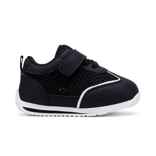 BMCiTYBM Baby Boy Girl Shoes Breathable Mesh Walking Shoes Lightweight Non-Slip Sneakers Infant First Walkers 6 9 12 18 24 Month - 3