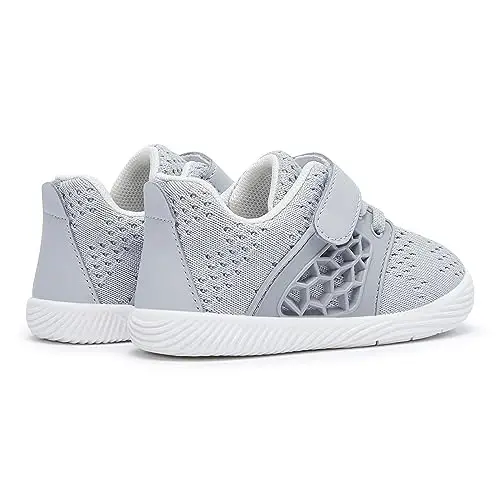 BMCiTYBM Baby Boy Girl Shoes Nafas oladigan Mesh Yurish Poyafzallari Engil Sirpanmaydigan Krossovkalar Go'dak Birinchi Yuruvchilar 6 9 12 18 24 Oy - 4