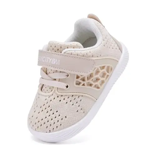 BMCiTYBM Baby Boy Girl Shoes Nafas oladigan Mesh Yurish Poyafzallari Yengil Sirpanmaydigan Krossovkalar Chaqaloq Birinchi Yuruvchilar 6 9 12 18 24 Oy - 3