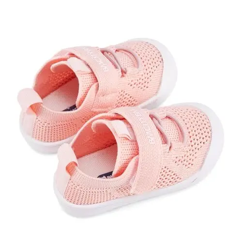 BMCiTYBM Baby Shoes Boy Girl Infant Sneakers Non-Slip First Walkers 6 9 12 18 24 Months - 5