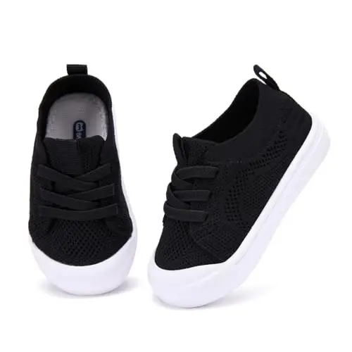 BMCiTYBM Baby Shoes Boy Girl Infant Sneakers Non-Slip First Walkers 6 9 12 18 24 Months - 3