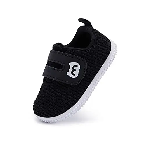 BMCiTYBM Baby Shoes Boy Girl Infant Sneakers Non-Slip First Walkers 6 9 12 18 24 Months - 4