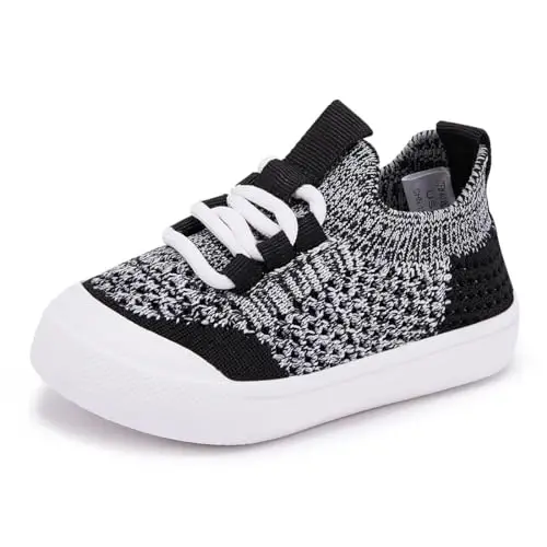 BMCiTYBM Baby Shoes Boy Girl Infant Sneakers Non-Slip First Walkers 6 9 12 18 24 Months - 4