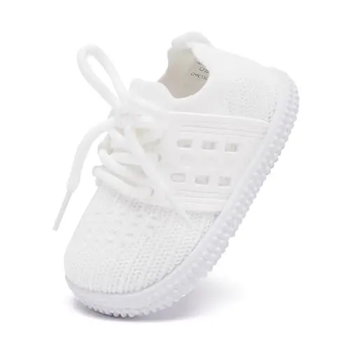 BMCiTYBM Baby Shoes Boy Girl Infant Sneakers Non-Slip First Walkers 6 9 12 18 24 Months - 3