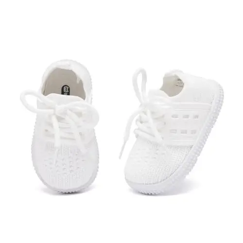 BMCiTYBM Baby Shoes Boy Girl Infant Sneakers Non-Slip First Walkers 6 9 12 18 24 Months - 5