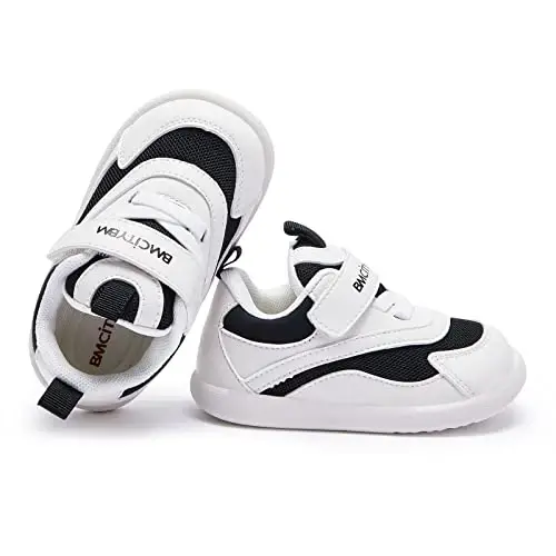 BMCiTYBM Baby Shoes Boy Girl Infant Sneakers Non-Slip First Walkers 6 9 12 18 24 Months - 1