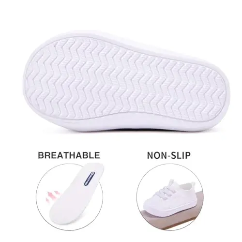 BMCiTYBM Baby Shoes Boy Girl Infant Sneakers Non-Slip First Walkers 6 9 12 18 24 Months - 5