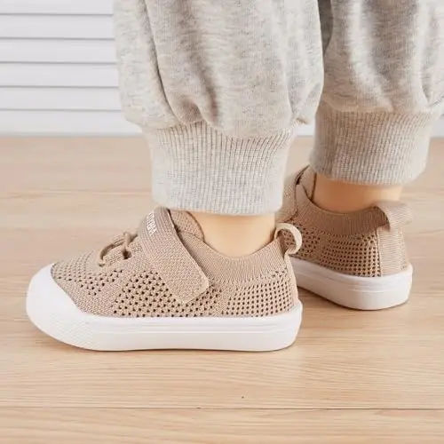 BMCiTYBM Baby Shoes Boy Girl Infant Sneakers Non-Slip First Walkers 6 9 12 18 24 Months - 2