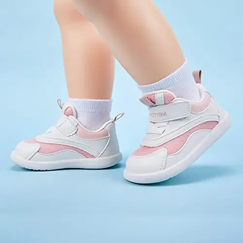 BMCiTYBM Baby Shoes Boy Girl Infant Sneakers Non-Slip First Walkers 6 9 12 18 24 Months - 2