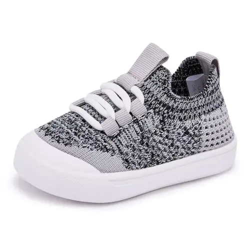 BMCiTYBM Baby Shoes Boy Girl Infant Sneakers Non-Slip First Walkers 6 9 12 18 24 Months - 4