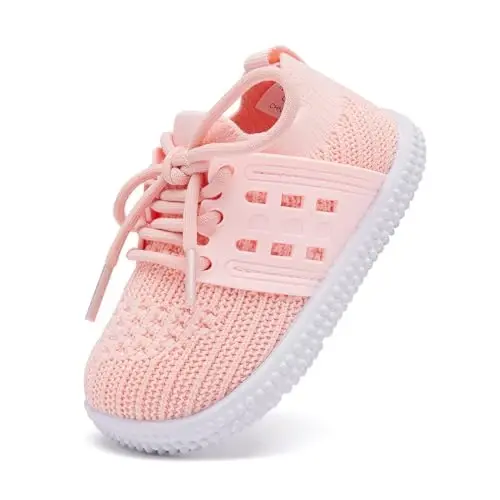 BMCiTYBM Baby Shoes Boy Girl Infant Sneakers Non-Slip First Walkers 6 9 12 18 24 Months - 3