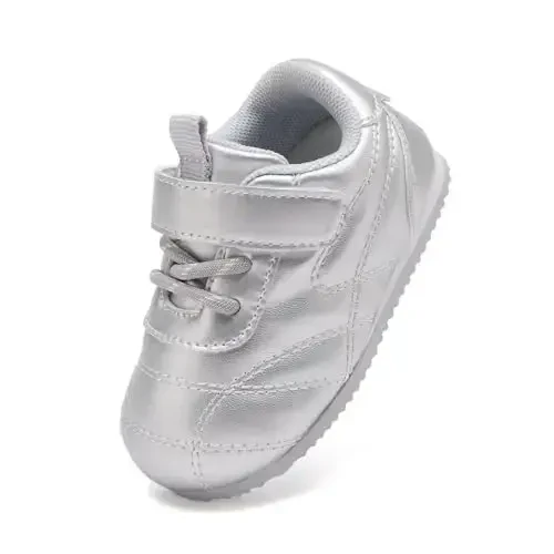 BMCiTYBM Baby Shoes Infant Boy Girl First Walker Shoes Toddler Walking Shoes Lightweight Non-Slip Sneakers for 6 9 12 18 24 Months - BMCITYBM