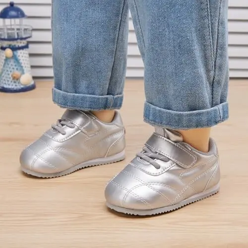 BMCiTYBM Baby Shoes Infant Boy Girl First Walker Shoes Toddler Walking Shoes Lightweight Non-Slip Sneakers for 6 9 12 18 24 Months - 2