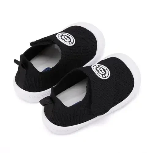 BMCiTYBM Baby Shoes Infant Boy Girl First Walker Shoes Toddler Walking Shoes Lightweight Non-Slip Sneakers for 6 9 12 18 24 Months - 5