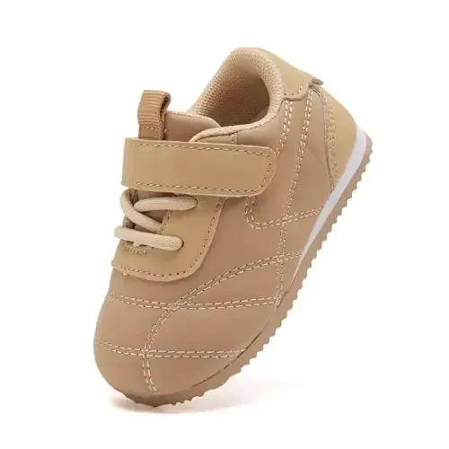 BMCiTYBM Baby Shoes Infant Boy Girl First Walker Shoes Toddler Walking Shoes Lightweight Non-Slip Sneakers for 6 9 12 18 24 Months 