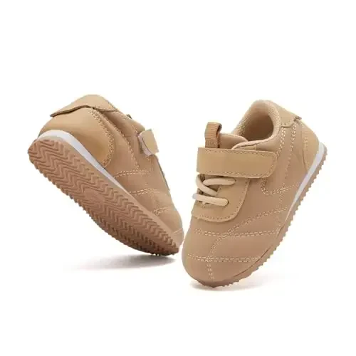 BMCiTYBM Baby Shoes Infant Boy Girl First Walker Shoes Toddler Walking Shoes Lightweight Non-Slip Sneakers for 6 9 12 18 24 Months - 5