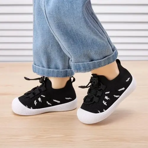 BMCiTYBM Baby Shoes Infant Boy Girl First Walker Shoes Toddler Walking Shoes Lightweight Non-Slip Sneakers for 6 9 12 18 24 Months - 2