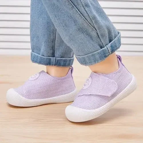 BMCiTYBM Baby Shoes Infant Boy Girl First Walker Shoes Toddler Walking Shoes Lightweight Non-Slip Sneakers for 6 9 12 18 24 Months - BMCITYBM (1)