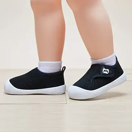 BMCiTYBM Baby Shoes Infant Boy Girl First Walker Shoes Toddler Walking Shoes Lightweight Non-Slip Sneakers for 6 9 12 18 24 Months - 2