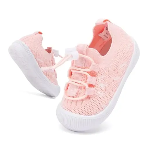 BMCiTYBM Baby Shoes Infant Boy Girl First Walker Shoes Toddler Walking Shoes Lightweight Non-Slip Sneakers for 6 9 12 18 24 Months - 4