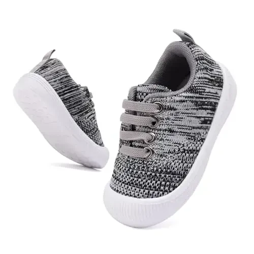 BMCiTYBM Baby Shoes Infant Boy Girl First Walker Shoes Toddler Walking Shoes Lightweight Non-Slip Sneakers for 6 9 12 18 24 Months - 5