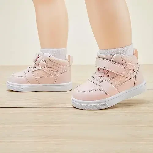 BMCiTYBM Baby Shoes Infant Boy Girl First Walker Shoes Toddler Walking Shoes Lightweight Non-Slip Sneakers for 6 9 12 18 24 Months - 2