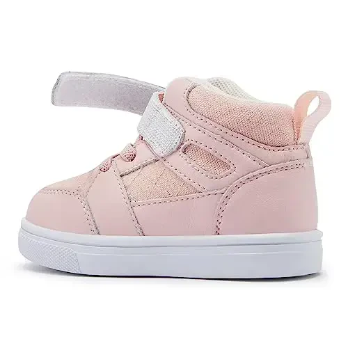 BMCiTYBM Baby Shoes Infant Boy Girl First Walker Shoes Toddler Walking Shoes Lightweight Non-Slip Sneakers for 6 9 12 18 24 Months - 4