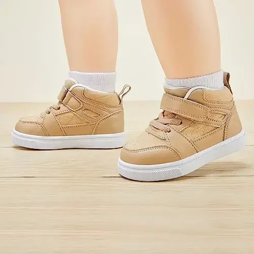 BMCiTYBM Baby Shoes Infant Boy Girl First Walker Shoes Toddler Walking Shoes Lightweight Non-Slip Sneakers for 6 9 12 18 24 Months - BMCITYBM (1)