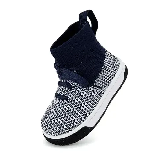 BMCiTYBM Baby Shoes Infant Boy Girl First Walker Shoes Toddler Walking Shoes Lightweight Non-Slip Sneakers for 6 9 12 18 24 Months 