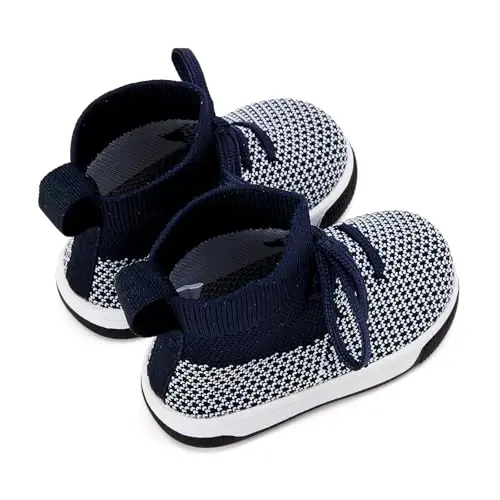 BMCiTYBM Baby Shoes Infant Boy Girl First Walker Shoes Toddler Walking Shoes Lightweight Non-Slip Sneakers for 6 9 12 18 24 Months - 5