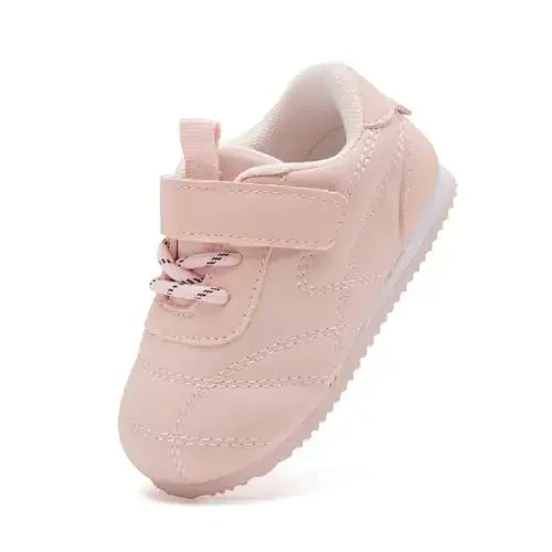 BMCiTYBM Baby Shoes Infant Boy Girl First Walker Shoes Toddler Walking Shoes Lightweight Non-Slip Sneakers for 6 9 12 18 24 Months - BMCITYBM