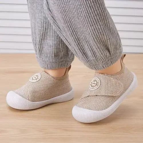 BMCiTYBM Baby Shoes Infant Boy Girl First Walker Shoes Toddler Walking Shoes Lightweight Non-Slip Sneakers for 6 9 12 18 24 Months - 2