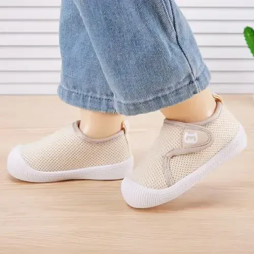 BMCiTYBM Baby Shoes Infant Boy Girl First Walker Shoes Toddler Walking Shoes Lightweight Non-Slip Sneakers for 6 9 12 18 24 Months - 2