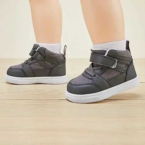 BMCiTYBM Baby Shoes Infant Boy Girl First Walker Shoes Toddler Walking Shoes Lightweight Non-Slip Sneakers for 6 9 12 18 24 Months - 2