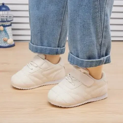 BMCiTYBM Baby Shoes Infant Boy Girl First Walker Shoes Toddler Walking Shoes Lightweight Non-Slip Sneakers for 6 9 12 18 24 Months - BMCITYBM (1)