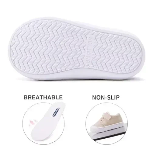 BMCiTYBM Baby Sneakers Girls Boys Lightweight Breathable Mesh First Walkers Shoes 6-24 Months - 5