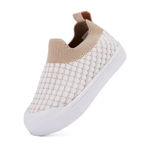 BMCiTYBM Baby Sneakers Girls Boys Lightweight Breathable Mesh First Walkers Shoes 6-24 Months - BMCITYBM