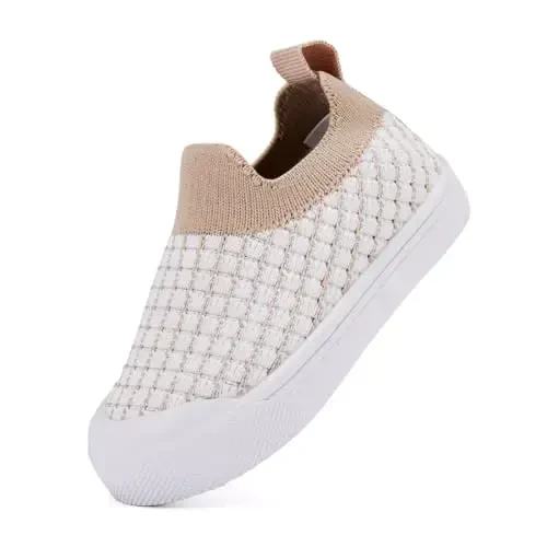 BMCiTYBM Baby Sneakers Girls Boys Lightweight Breathable Mesh First Walkers Shoes 6-24 Months - 1