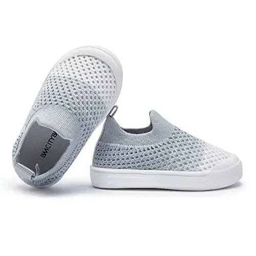 BMCiTYBM Baby Sneakers Girls Boys Lightweight Breathable Mesh First Walkers Shoes 6-24 Months - 4