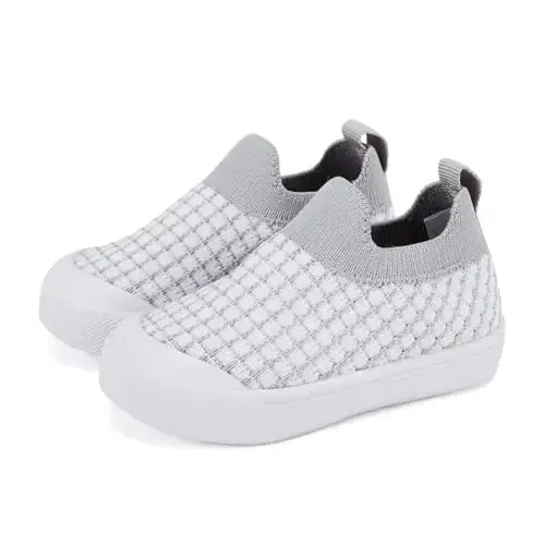 BMCiTYBM Baby Sneakers Girls Boys Lightweight Breathable Mesh First Walkers Shoes 6-24 Months - 3
