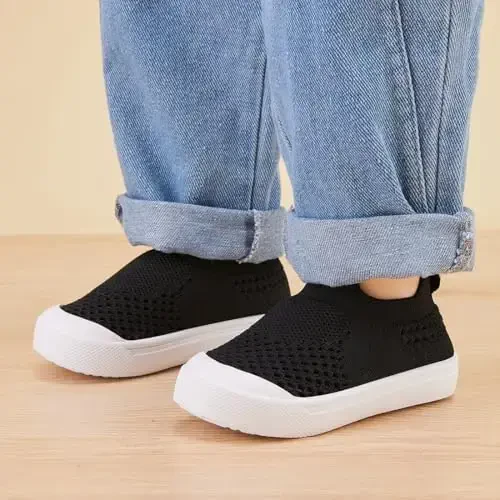 BMCiTYBM Baby Sneakers Girls Boys Lightweight Breathable Mesh First Walkers Shoes 6-24 Months - BMCITYBM (1)