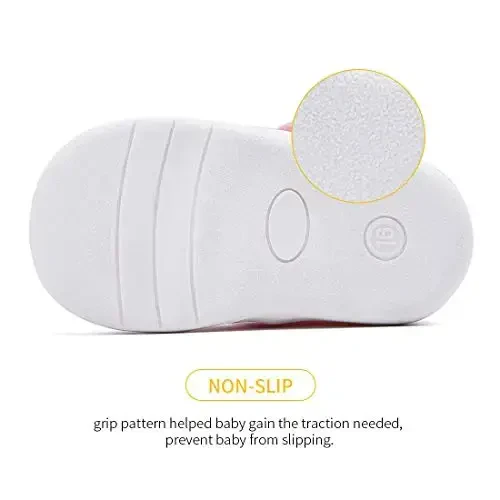 BMCiTYBM Baby Sneakers Girls Boys Lightweight Breathable Mesh First Walkers Shoes 6-24 Months - 6