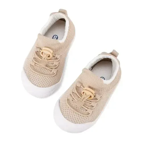 BMCiTYBM Baby Sneakers Girls Boys Lightweight Breathable Mesh First Walkers Shoes 6-24 Months - 4