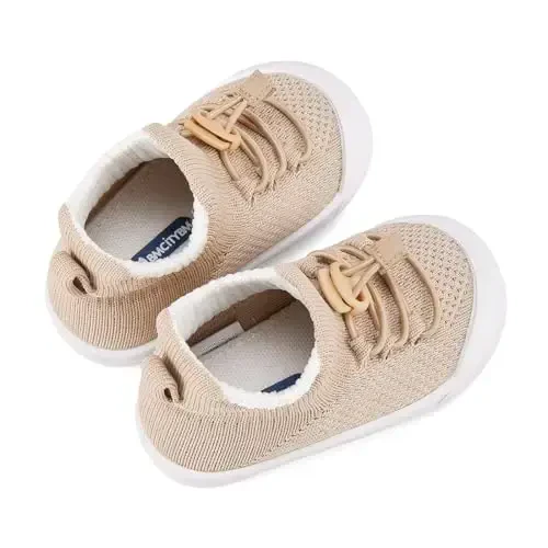 BMCiTYBM Baby Sneakers Girls Boys Lightweight Breathable Mesh First Walkers Shoes 6-24 Months - 5