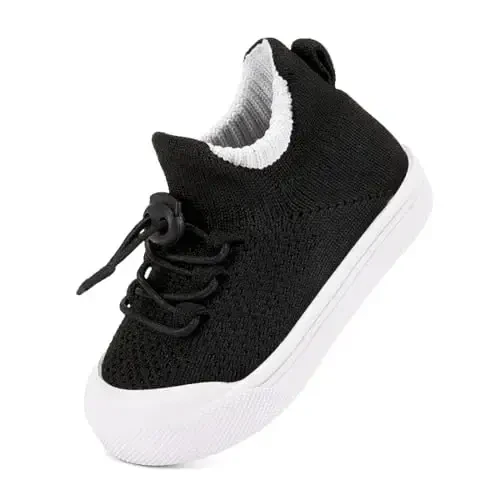 BMCiTYBM Baby Sneakers Girls Boys Lightweight Breathable Mesh First Walkers Shoes 6-24 Months - 1