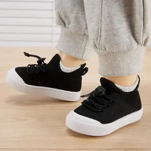 BMCiTYBM Baby Sneakers Girls Boys Lightweight Breathable Mesh First Walkers Shoes 6-24 Months - 2