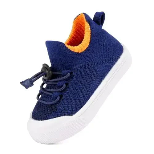 BMCiTYBM Baby Sneakers Girls Boys Lightweight Breathable Mesh First Walkers Shoes 6-24 Months - BMCITYBM